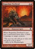 Image for Bogardan Firefiend (193) (10th Edition) - Magic: The Gathering