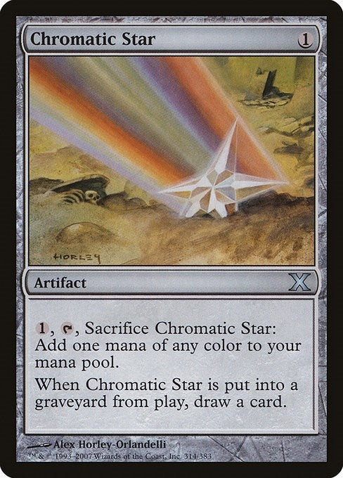 Image for Chromatic Star (314) (10th Edition) - Magic: The Gathering