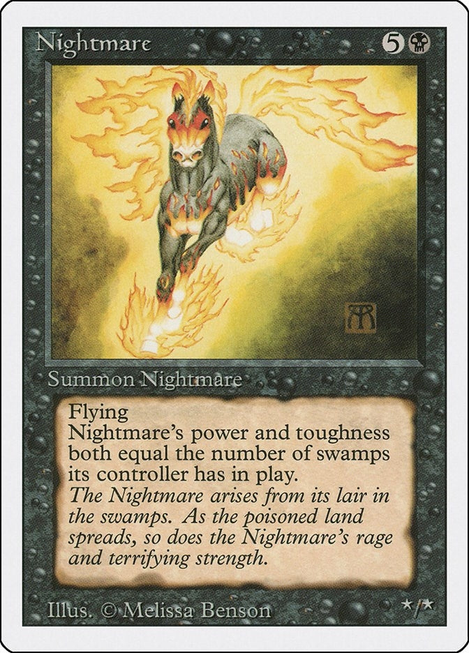 Image for Nightmare (Revised Edition) - Magic: The Gathering