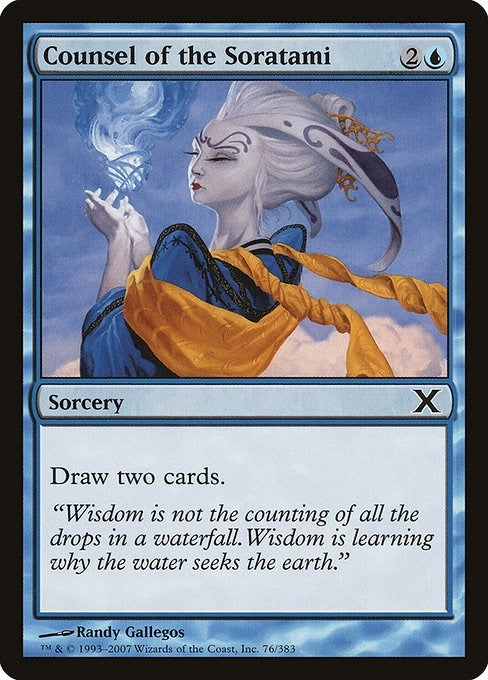 Image for Counsel of the Soratami (76) (10th Edition) - Magic: The Gathering