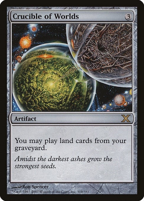 Image for Crucible of Worlds (319) (10th Edition) - Magic: The Gathering