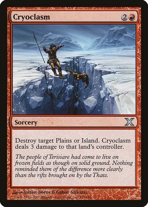 Image for Cryoclasm (195) (10th Edition) - Magic: The Gathering