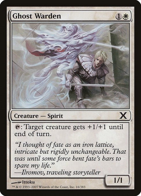 Image for Ghost Warden (16) (10th Edition) - Magic: The Gathering