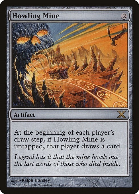Image for Howling Mine (325) (10th Edition) - Magic: The Gathering