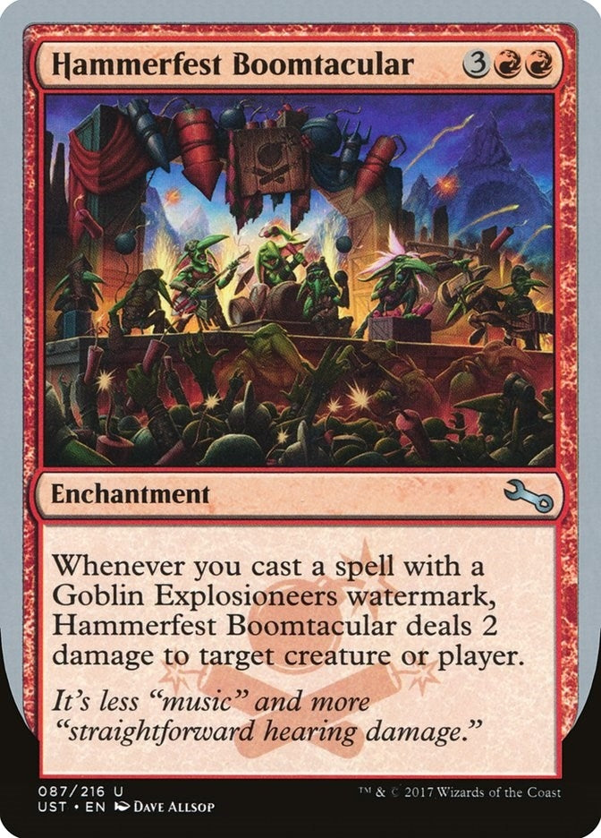 Image for Hammerfest Boomtacular (87) (Unstable) - Magic: The Gathering