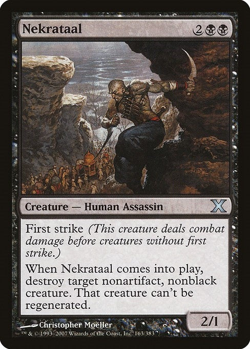 Image for Nekrataal (163) (10th Edition) - Magic: The Gathering