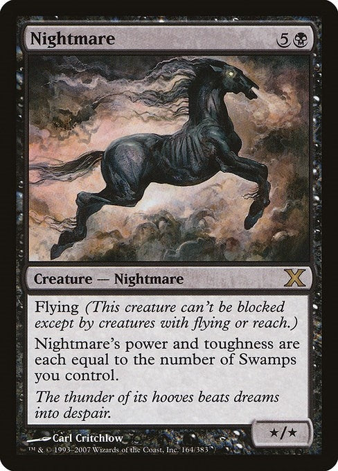 Image for Nightmare (164) (10th Edition) - Magic: The Gathering