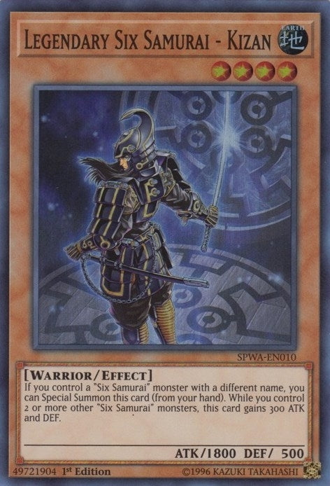 Image for Legendary Six Samurai - Kizan (SPWA-EN010) (SPWA) - YuGiOh