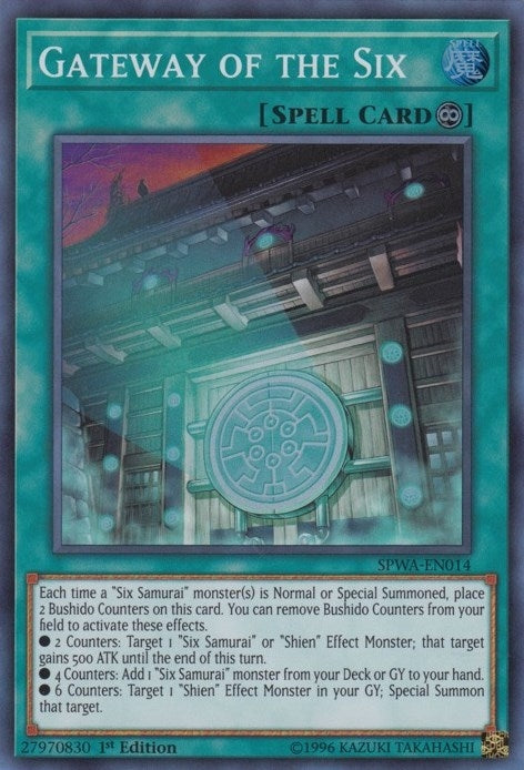 Image for Gateway of the Six (SPWA-EN014) (SPWA) - YuGiOh