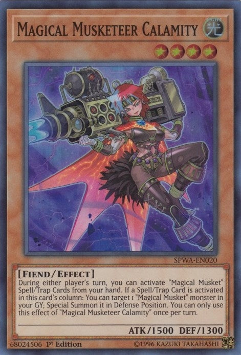 Image for Magical Musketeer Calamity (SPWA-EN020) (SPWA) - YuGiOh