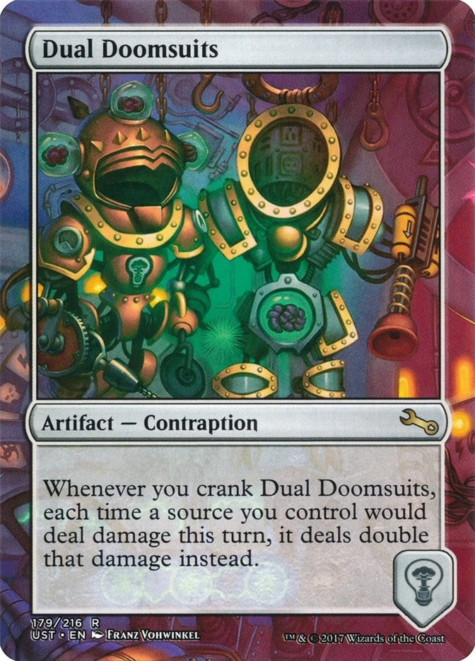 Image for Dual Doomsuits (179) (Unstable) - Magic: The Gathering