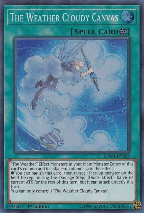 Image for The Weather Cloudy Canvas (SPWA-EN038) (SPWA) - YuGiOh