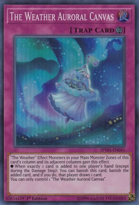 Image for The Weather Auroral Canvas (SPWA-EN041) (SPWA) - YuGiOh