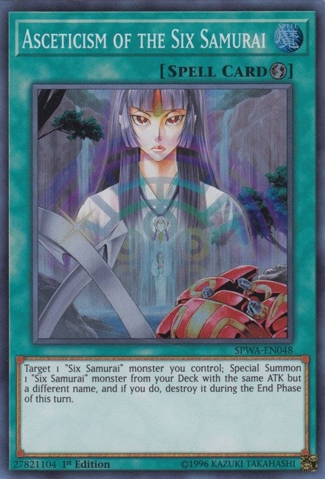 Image for Asceticism of the Six Samurai (SPWA-EN048) (SPWA) - YuGiOh