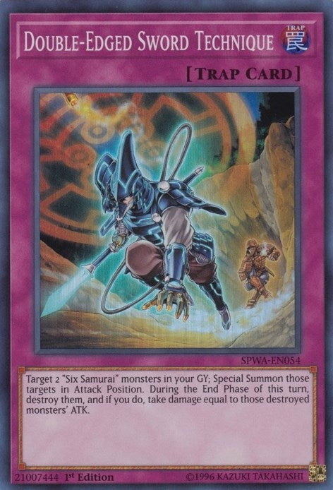 Image for Double-Edged Sword Technique (SPWA-EN054) (SPWA) - YuGiOh