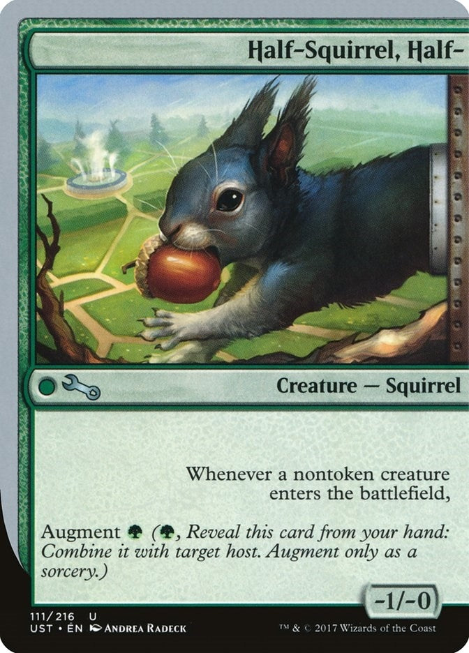 Image for Half-Squirrel, Half- (111) (Unstable) - Magic: The Gathering