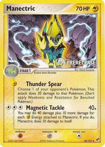 Image for Manectric - 38/107 (Prerelease) (38/107) (PR) - Pokemon