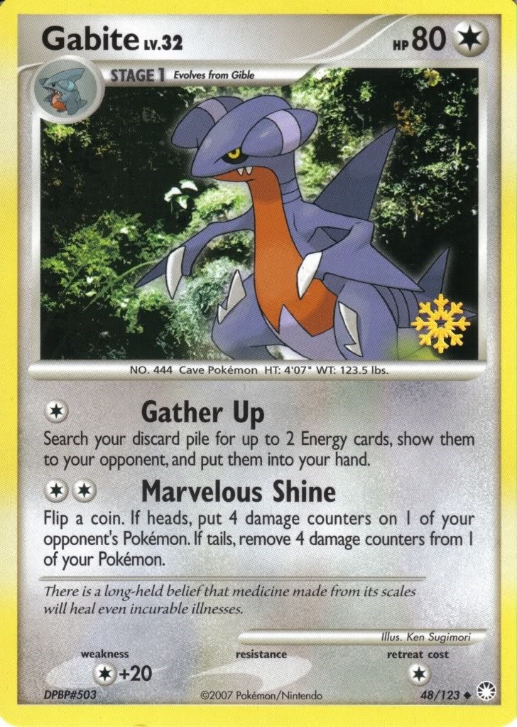 Image for Gabite (048/123) (CCP) - Pokemon