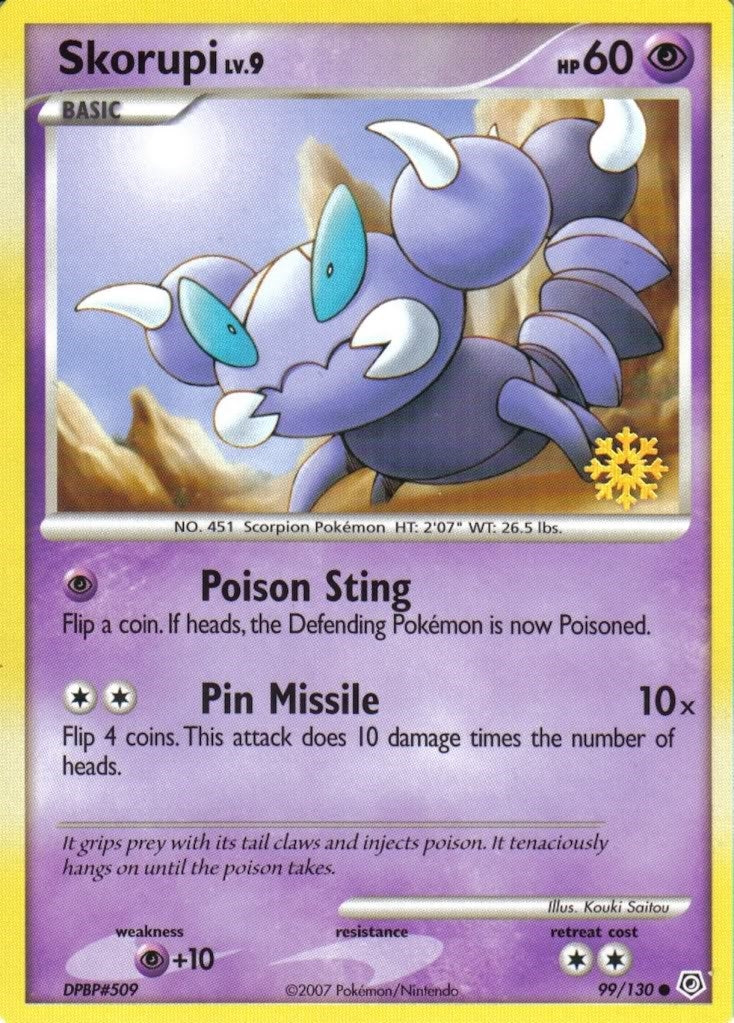 Image for Skorupi (099/130) (CCP) - Pokemon