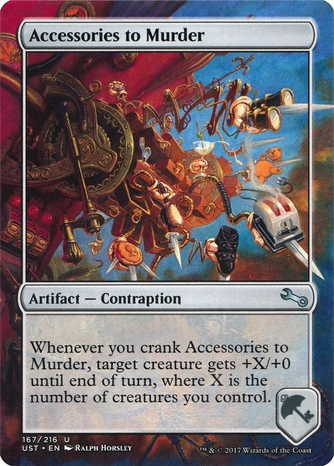 Image for Accessories to Murder (167) (Unstable) - Magic: The Gathering