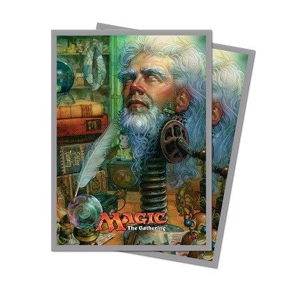 Image for Unstable Urza, Academy Headmaster Deck Protector sleeves for Magic (120-Pack) - Card Sleeves