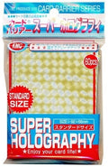 Image for KMC Card Barrier - Super Holography - Gold (60-Pack) - Card Sleeves