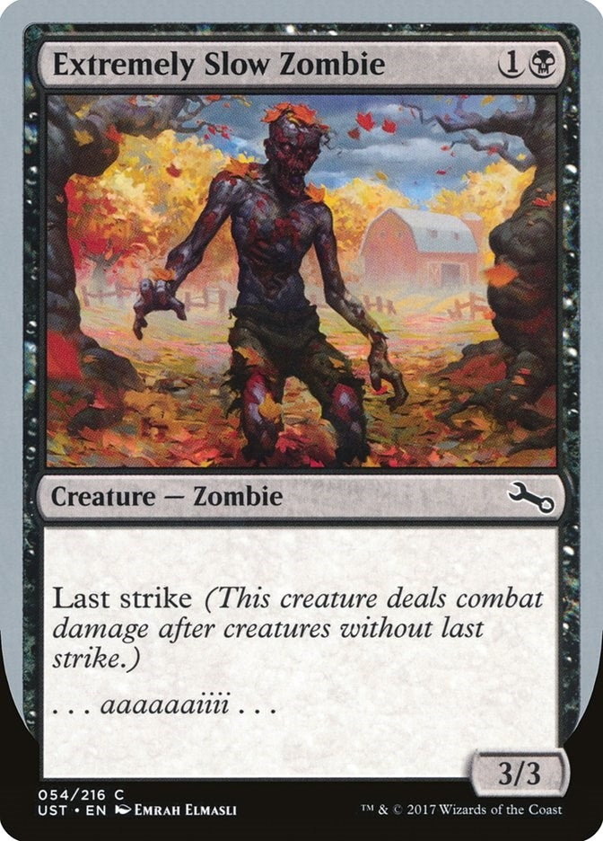 Image for Extremely Slow Zombie (B) (54) (Unstable) - Magic: The Gathering