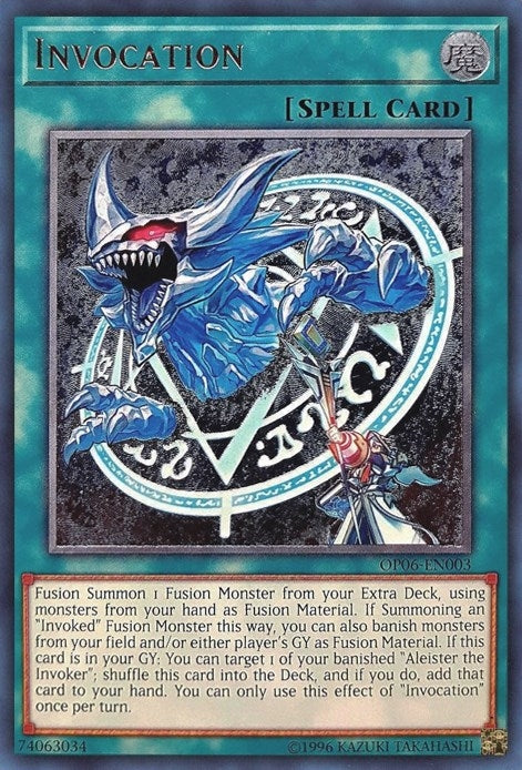 Image for Invocation (UTR) (OP06-EN003) (OP06) - YuGiOh