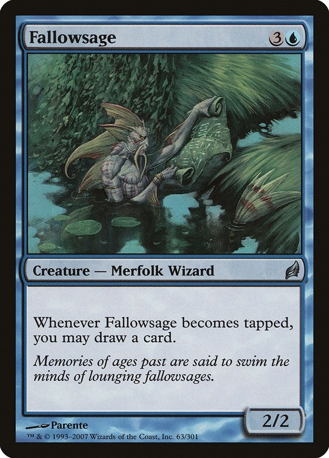 Image for Fallowsage (63) (Lorwyn) - Magic: The Gathering