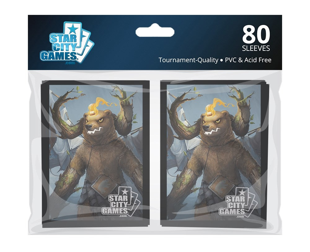 Image for Star City Games Gloss Sleeves - Grizzlybrand (80-Pack) - Card Sleeves