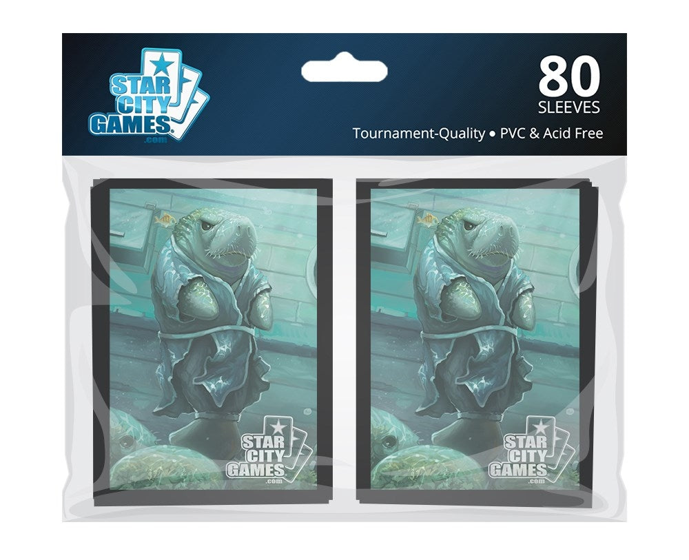 Image for Star City Games Gloss Sleeves - Manateery Mentor (80-Pack) - Card Sleeves