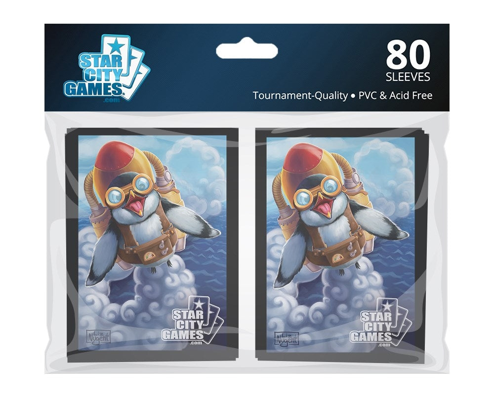 Image for Star City Games Gloss Sleeves - Penguin (80-Pack) - Card Sleeves