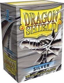 Image for Dragon Shield - Silver (100-Pack) - Card Sleeves