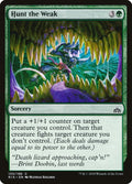 Image for Hunt the Weak (133) (Rivals of Ixalan) - Magic: The Gathering