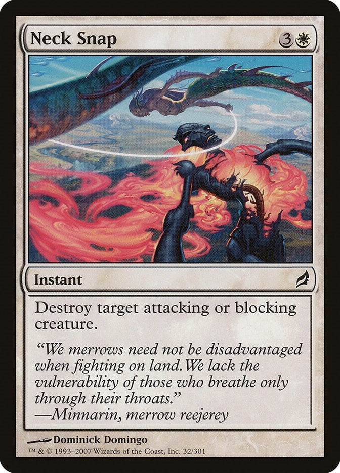 Image for Neck Snap (32) (Lorwyn) - Magic: The Gathering
