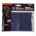 Image for Elite Deck Guards - Matte Standard - Blue (80-Pack) - Card Sleeves