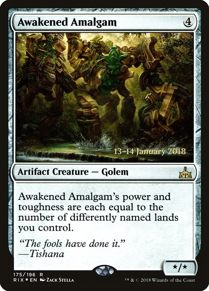 Image for Awakened Amalgam (175) (Prerelease Cards) - Magic: The Gathering