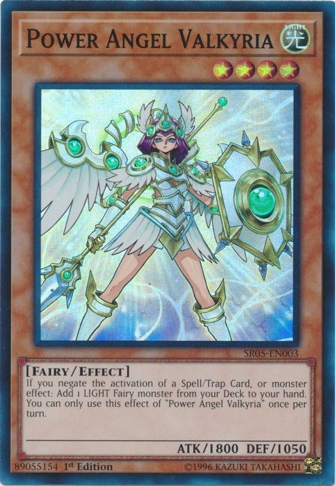 Image for Power Angel Valkyria (SR05-EN003) (SDWL) - YuGiOh