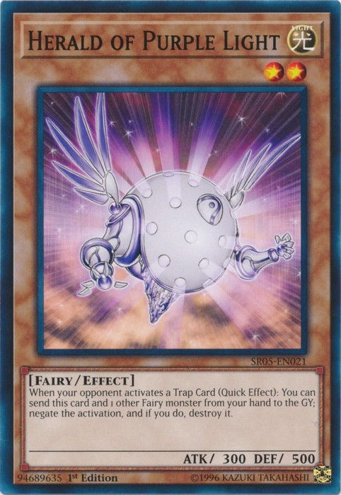 Image for Herald of Purple Light (SR05-EN021) (SDWL) - YuGiOh