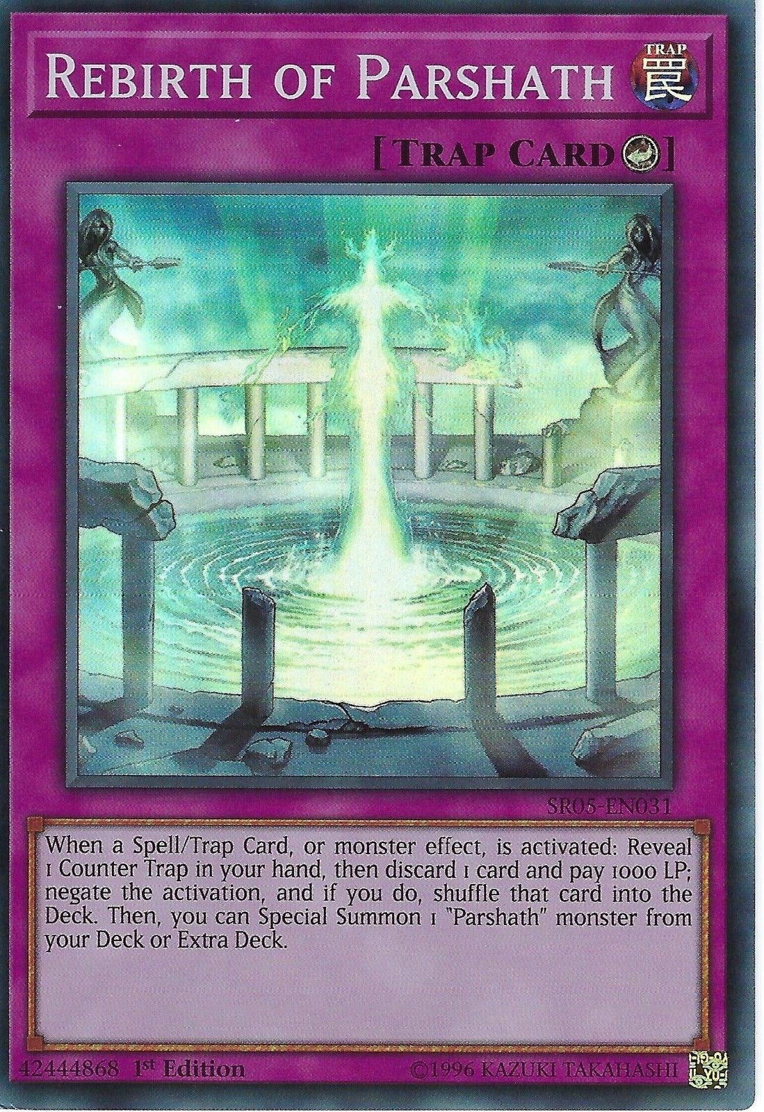 Image for Rebirth of Parshath (SR05-EN031) (SDWL) - YuGiOh