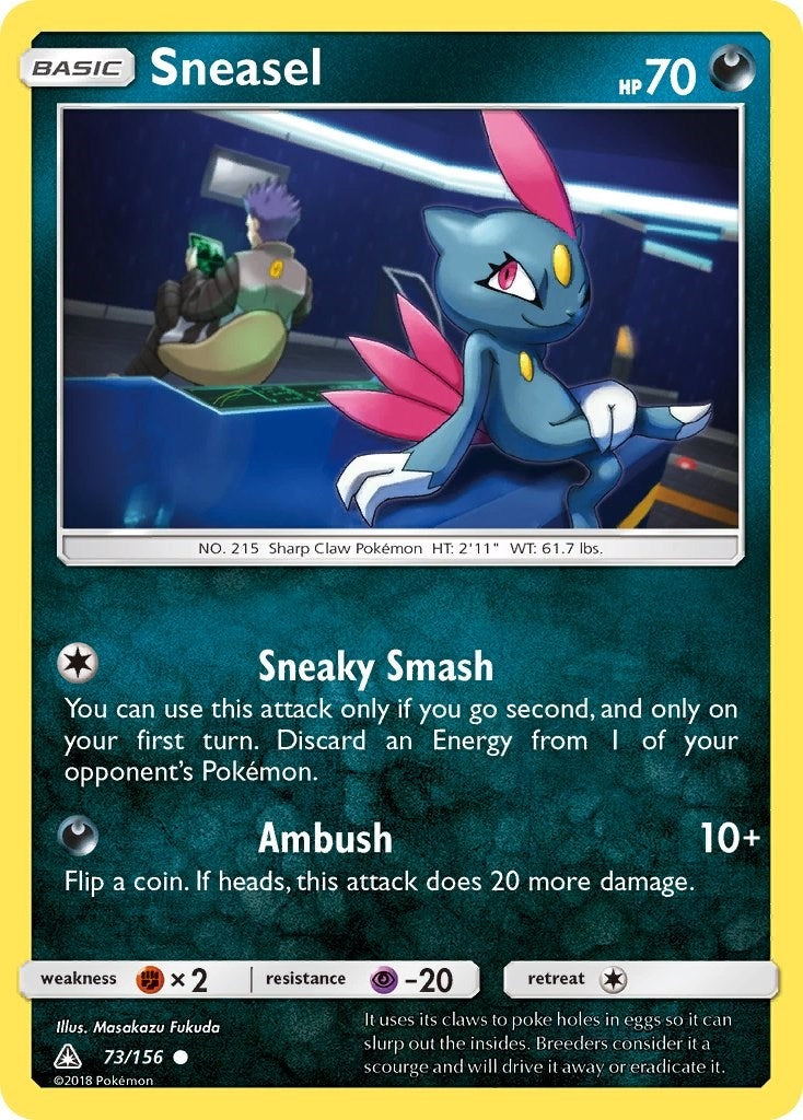 Image for Sneasel (73/156) (SM05) - Pokemon