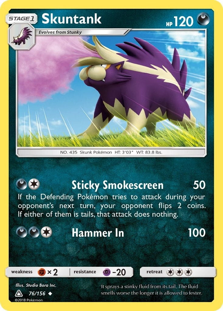 Image for Skuntank (76/156) (SM05) - Pokemon