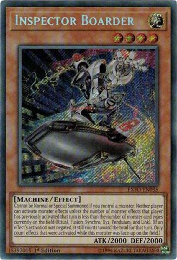 Image for Inspector Boarder (EXFO-EN035) (EXFO) - YuGiOh