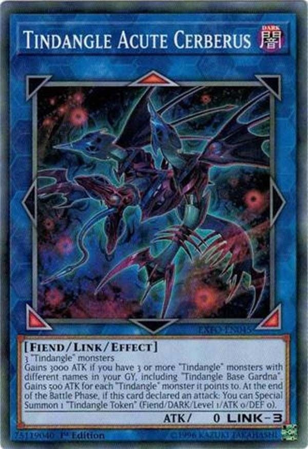 Image for Tindangle Acute Cerberus (EXFO-EN045) (EXFO) - YuGiOh