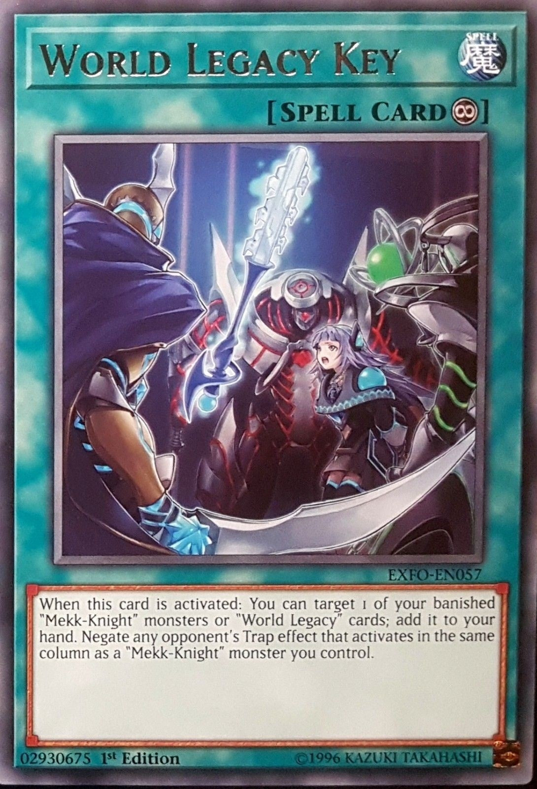 Image for World Legacy Key (EXFO-EN057) (EXFO) - YuGiOh