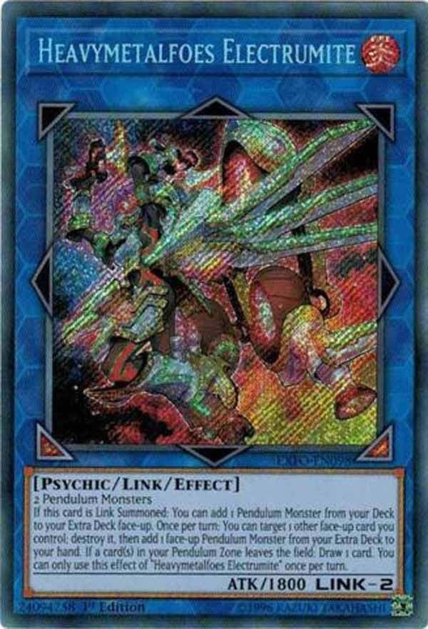 Image for Heavymetalfoes Electrumite (EXFO-EN098) (EXFO) - YuGiOh
