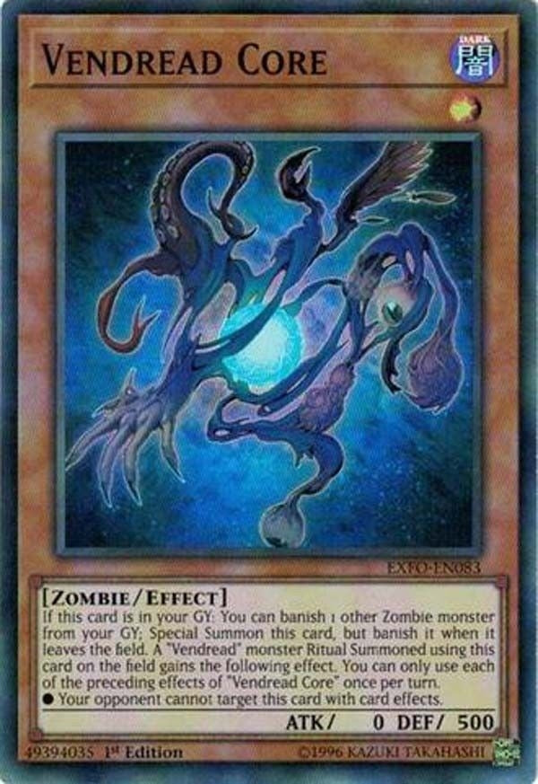 Image for Vendread Core (EXFO-EN083) (EXFO) - YuGiOh