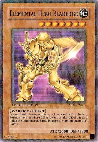 Elemental HERO Bladedge (MF03-EN005) (MF03)