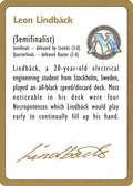 Image for 1996 Leon Lindback Biography Card (World Championship Decks) - Magic: The Gathering