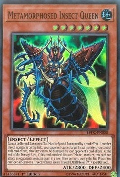 Image for Metamorphosed Insect Queen (LED2-EN008) (LDAM) - YuGiOh